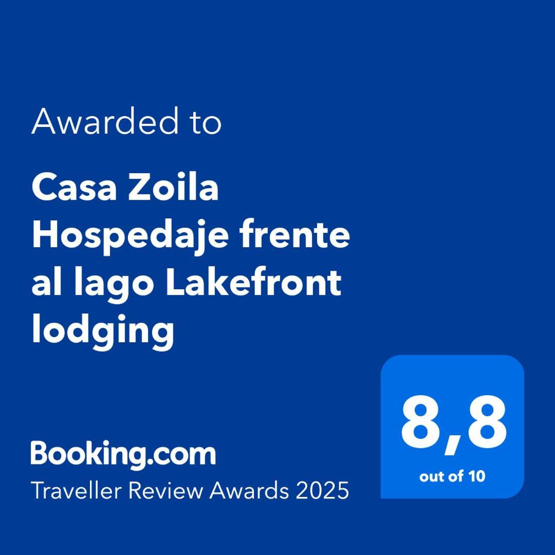 Casa Zoila Hospedaje Frente Al Lago Lakefront Lodging Apartment Flores Luaran gambar